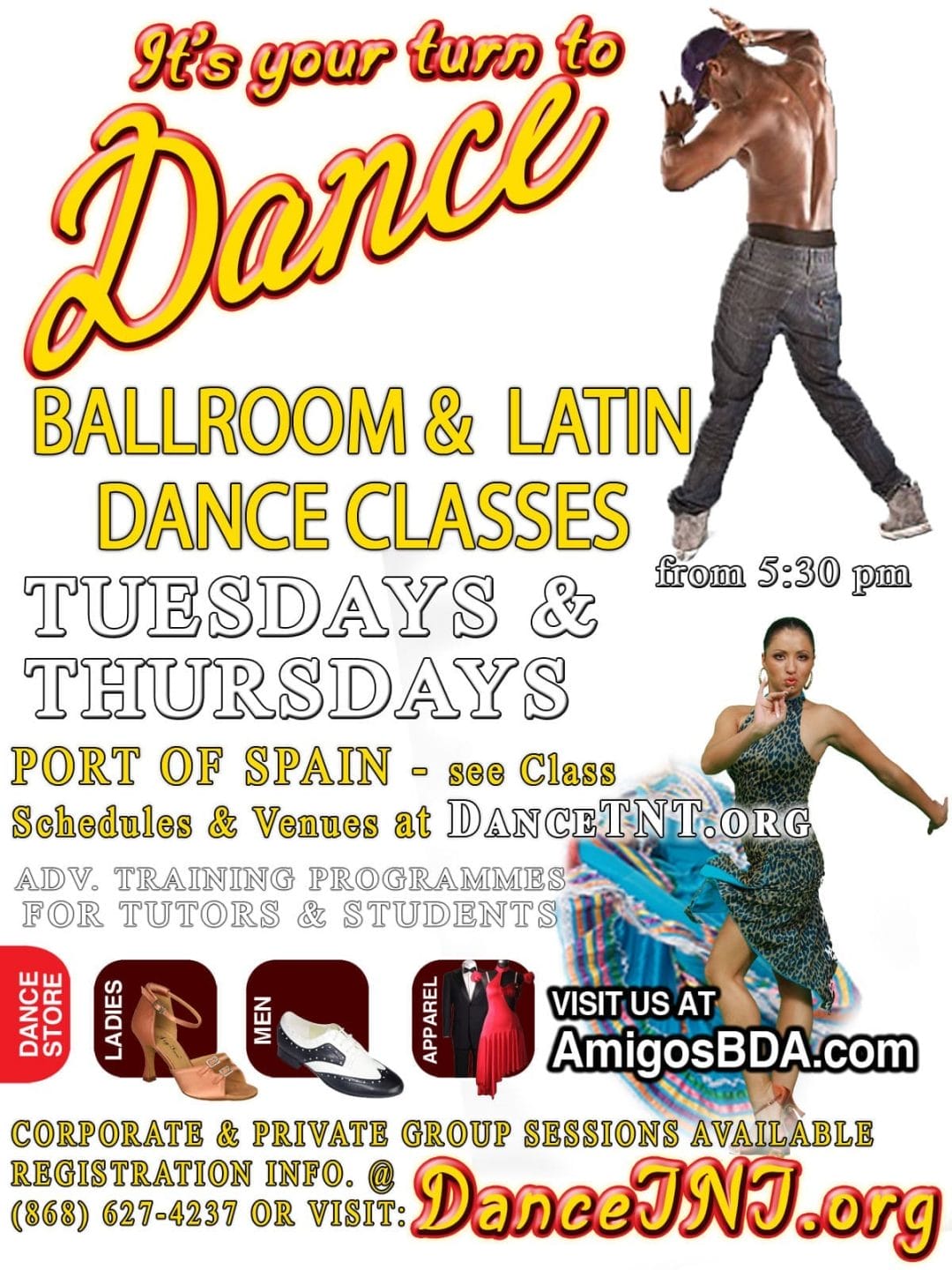 Ballroom & Latin Dance-Mix Classes