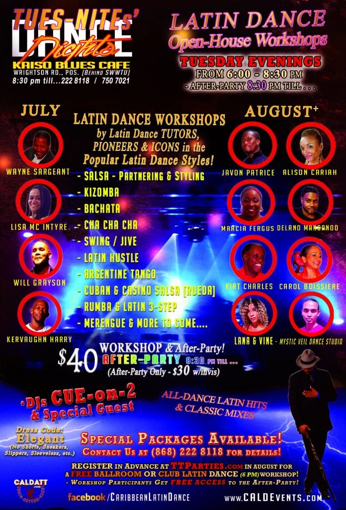 TUES-NITEs' Ballroom & Latin Dance Classes & Workshops