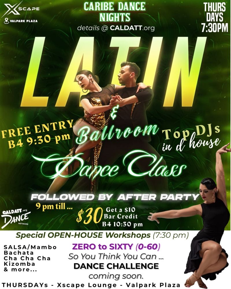 0-60 Open-House Dance Workshops & After-Party Diamond Club Dance & Fitness Training Program