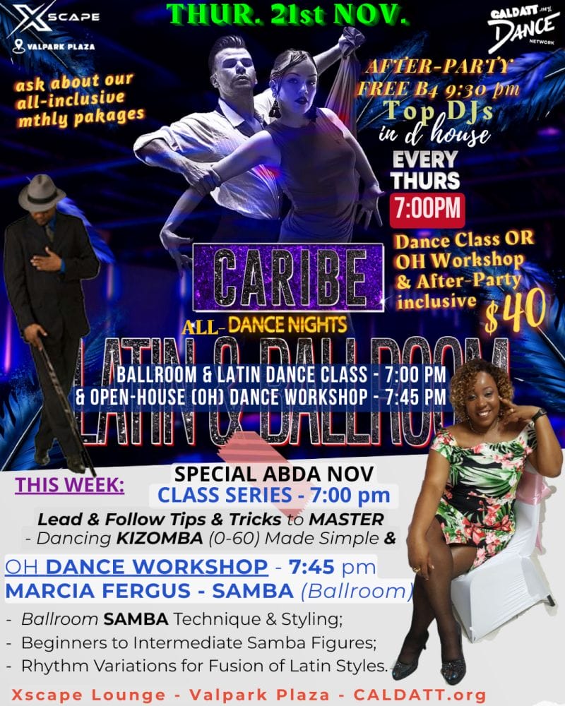 Nov 21st Diamond Club Dance & Fitness Training Program