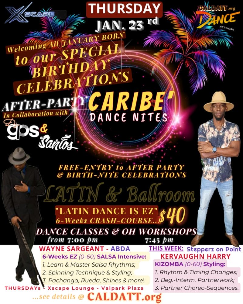 Jan 23rd 2025 0-60 Latin Dance Challenge