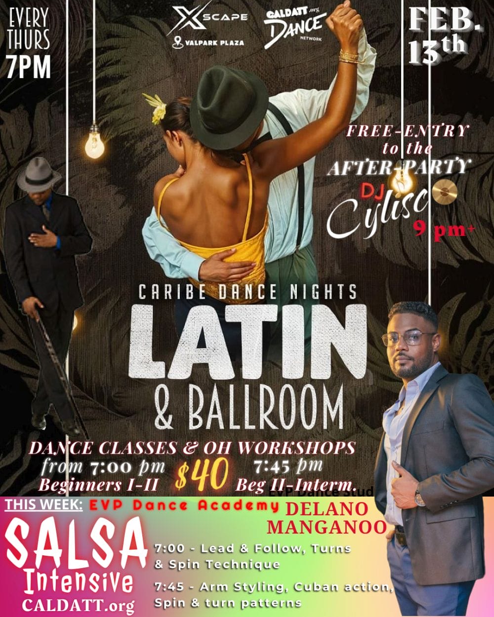 Feb 13th Diamond Club Dance & Fitness Training Program